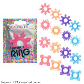 Foil Pack Textured Ring  - Prepack of 24