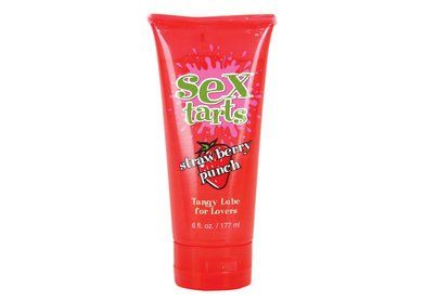 Sex Tarts Lube, Strawberry Punch, 6 fl. oz. (177ml), tube